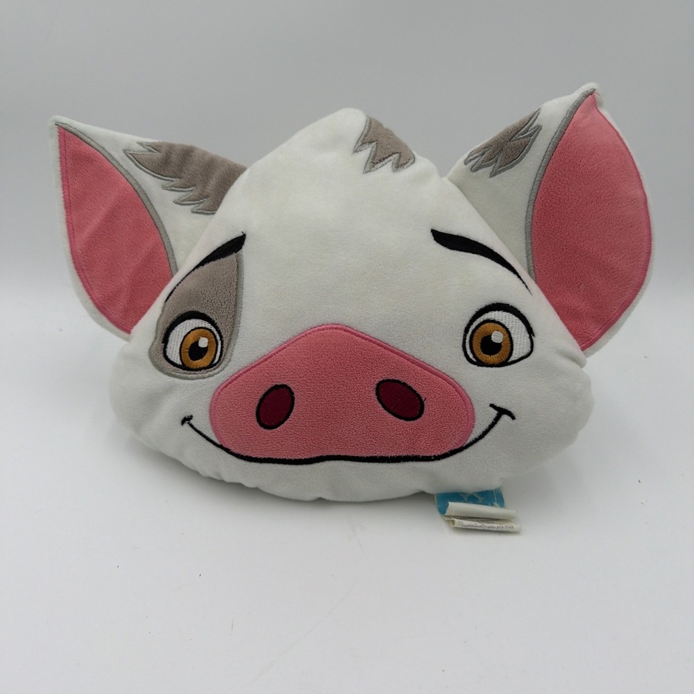 Disney Store Moana Pua Pig Piggy Plush Pillow‎ Stuffed Animal